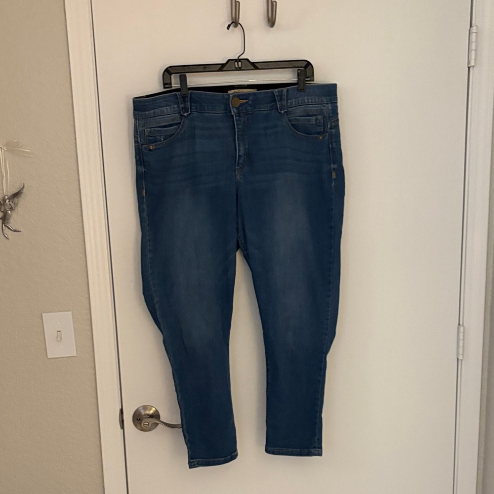Democracy Dark Blue Ankle Jeans